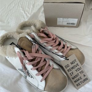 Golden Goose Superstar Sabots size 40 NWT